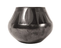 San Ildefonso Pueblo Pottery Jar By Maria and Julian