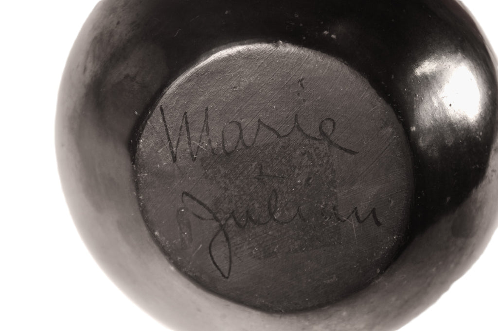 San Ildefonso Pueblo Pottery Jar By Maria and Julian