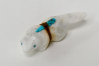 Zuni White Fox or Wolf by Herbert Halate