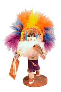 Navajo Rainbow Kachina Doll By W. Yazzie