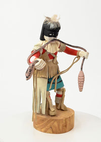 Navajo Snake Dancer Kachina Doll By Andy & Sharon