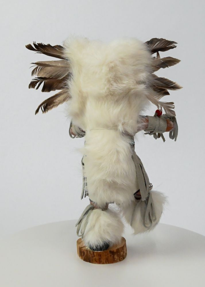 Navajo Spruce Owl Kachina Doll By S. V. Sag