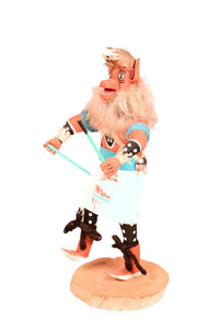Navajo Wolf Kachina Doll By Henio