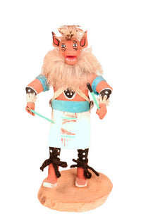 Navajo Wolf Kachina Doll By Henio