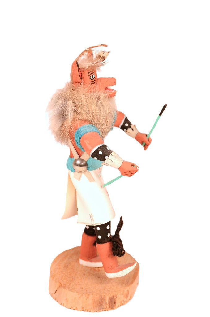 Navajo Wolf Kachina Doll By Henio