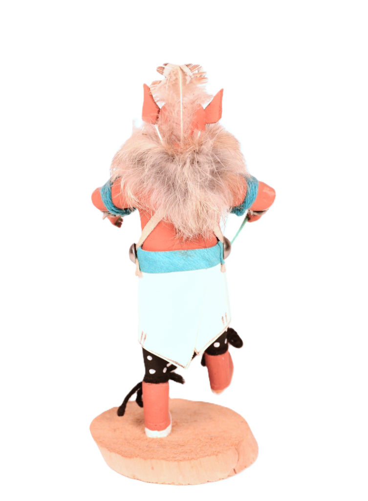 Navajo Wolf Kachina Doll By Henio