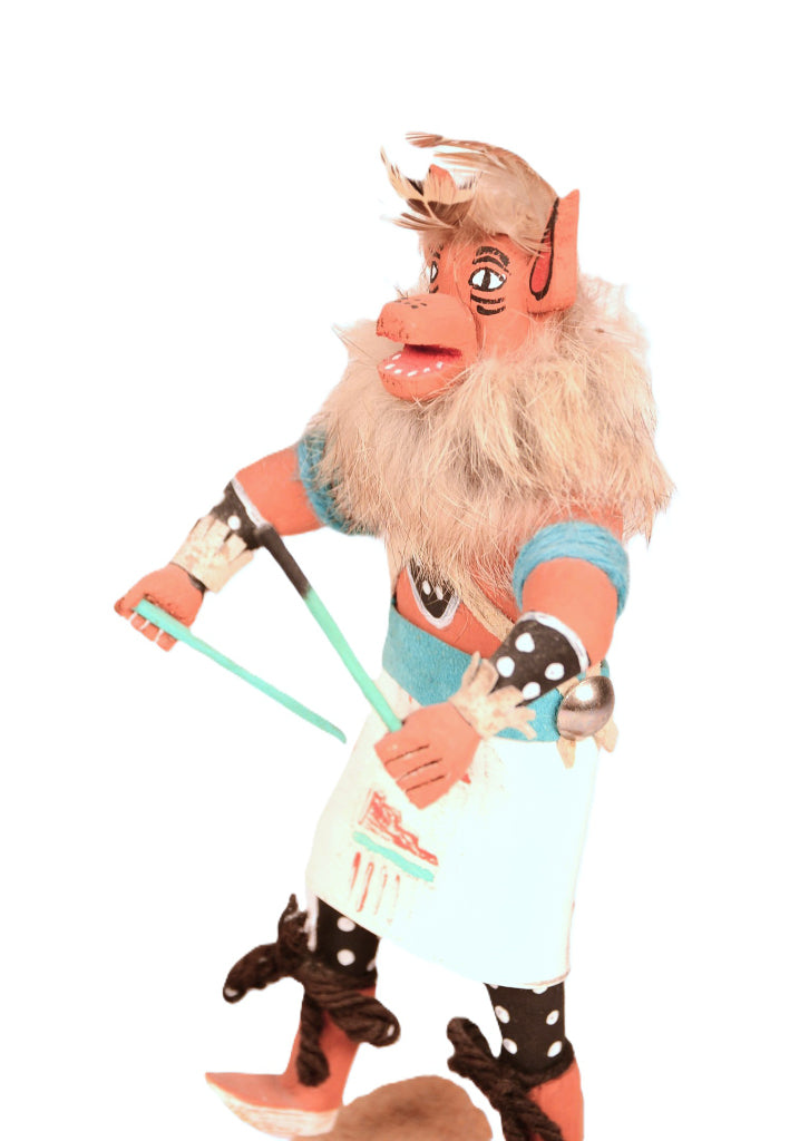 Navajo Wolf Kachina Doll By Henio