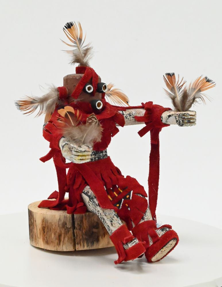 Navajo Mudhead Kachina Doll By G. L.