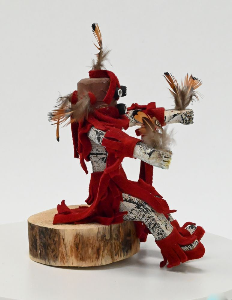 Navajo Mudhead Kachina Doll By G. L.