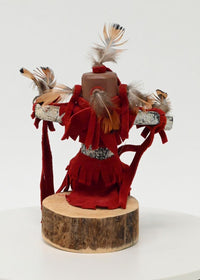 Navajo Mudhead Kachina Doll By G. L.