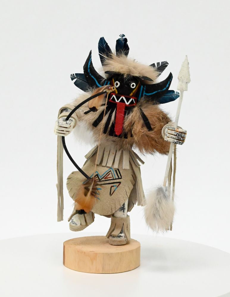 Navajo Angry Kachina Doll By Fran Yazzie