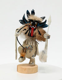 Navajo Angry Kachina Doll By Fran Yazzie