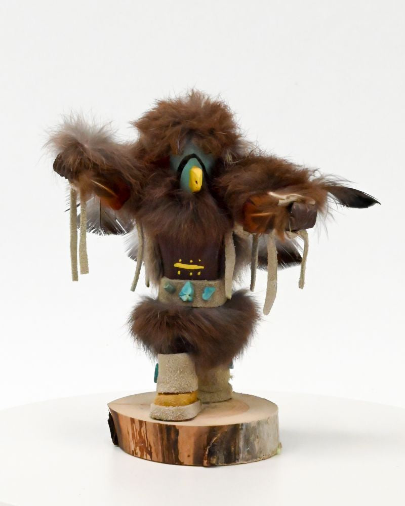 Navajo Eagle Kachina Doll By B. Yazzie