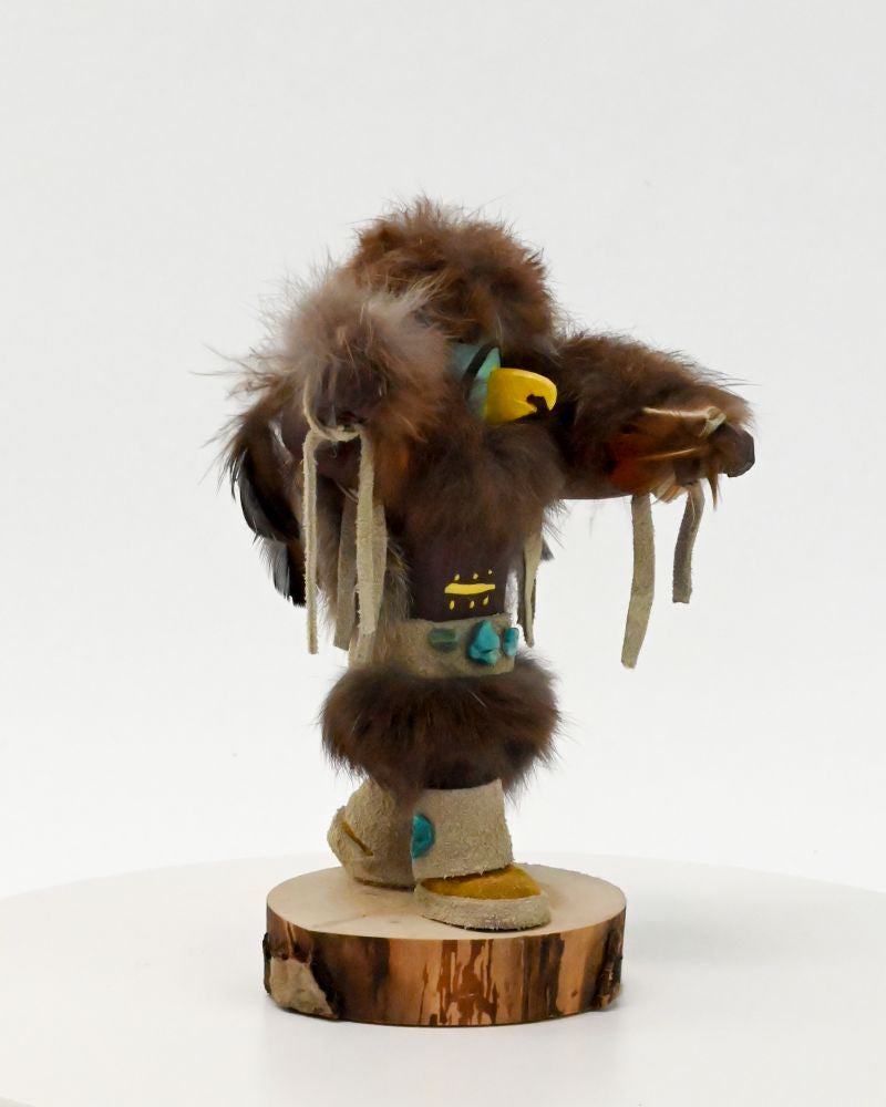 Navajo Eagle Kachina Doll By B. Yazzie