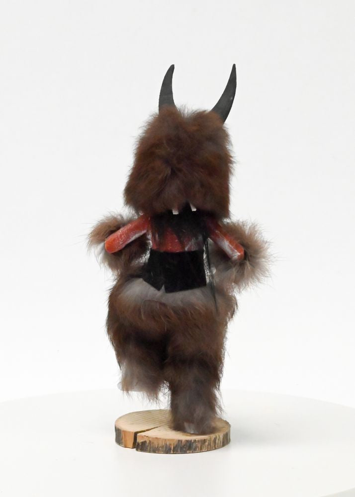 Navajo Mask Wolf Kachina Doll By I.J.M.