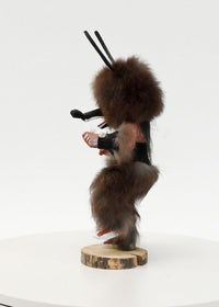 Navajo Mask Wolf Kachina Doll By I.J.M.