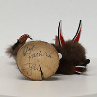 Navajo Mask Wolf Kachina Doll By I.J.M.