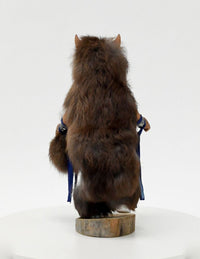 Navajo Wolfman Kachina Doll By S. Charley
