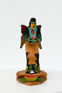 Hopi Pueblo Butterfly Girl Kachina Doll By Valverde Nevayaktewa