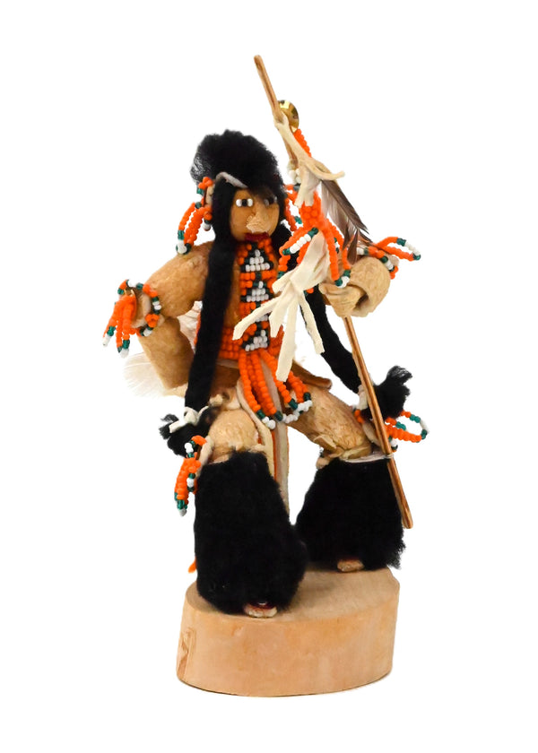 Native American Shoshone Warrior Doll By Dianne Ottogary