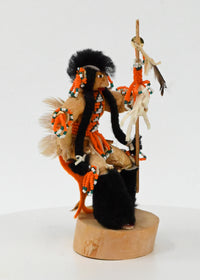 Native American Shoshone Warrior Doll By Dianne Ottogary
