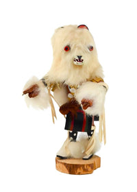 Navajo Kachina W. Bear Doll By Tsosie