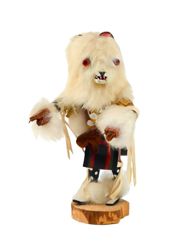 Navajo Kachina W. Bear Doll By Tsosie