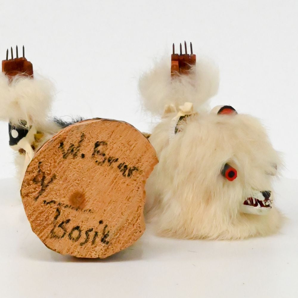 Navajo Kachina W. Bear Doll By Tsosie