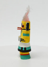Zuni Pueblo Warrior Route 66 Style Kachina Doll By Catnian