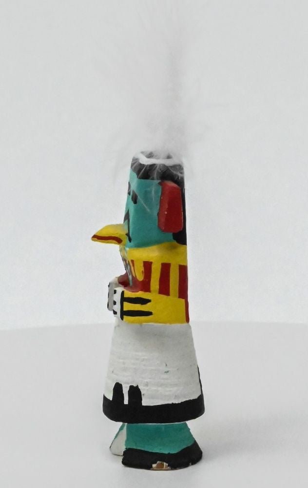 Hopi Pueblo Eagle Route 66 Style Kachina Doll By L. Pooley