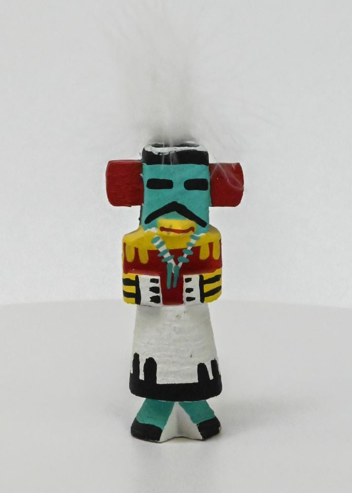 Hopi Pueblo Eagle Route 66 Style Kachina Doll By L. Pooley
