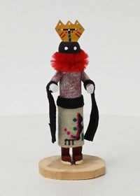 Navajo - Hopi Pueblo Apache Crown Dancer Kachina Doll By R. Grey
