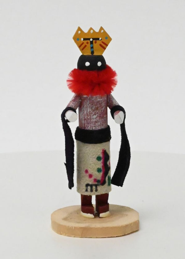 Navajo - Hopi Pueblo Apache Crown Dancer Kachina Doll By R. Grey