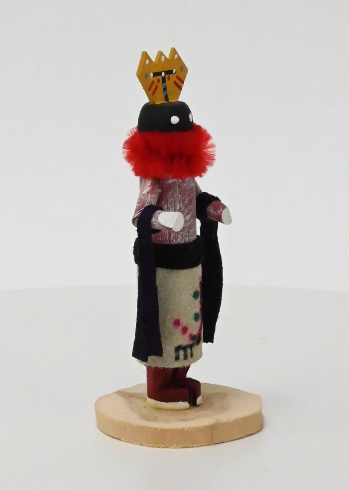 Navajo - Hopi Pueblo Apache Crown Dancer Kachina Doll By R. Grey