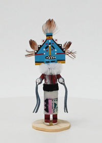 Navajo - Hopi Pueblo Hemis Kachina Doll By R. Grey