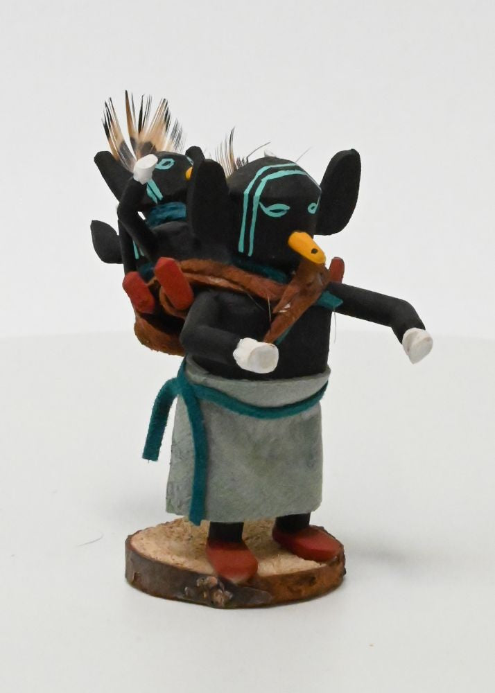Navajo Hopi Pueblo Triple Crow Kachina Doll