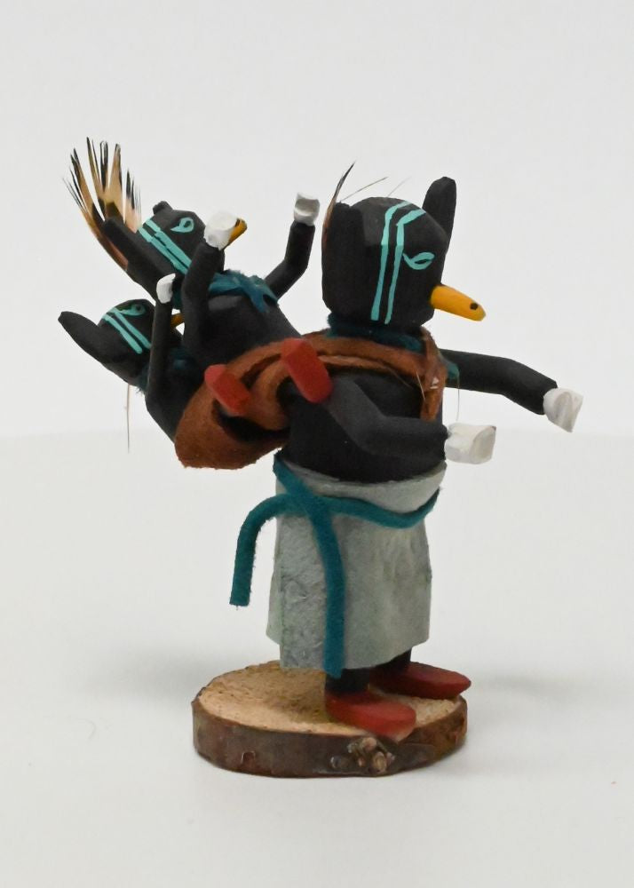 Navajo Hopi Pueblo Triple Crow Kachina Doll