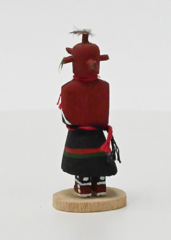 Hopi Pueblo Mudhead Kachina Doll By LM