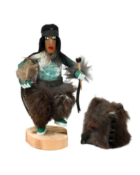 Navajo Kachina Music Owl Dancer Doll By Eid