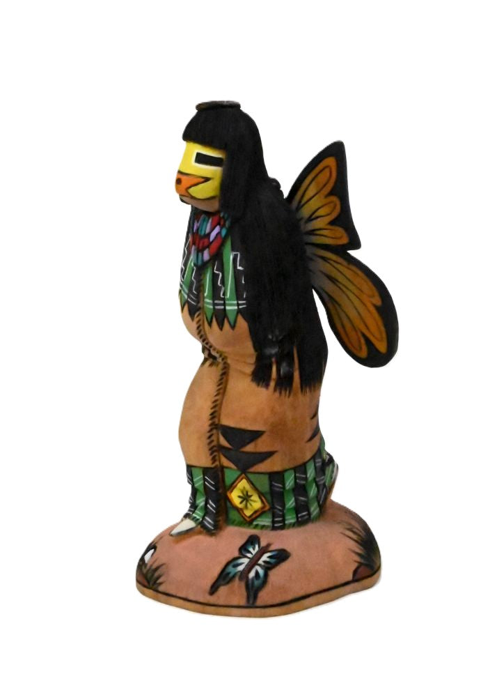 Hopi Pueblo Butterfly Kachina Doll By Alvin Navasie Sr