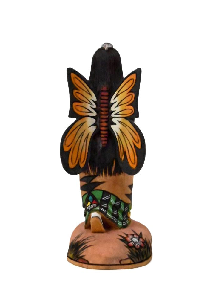 Hopi Pueblo Butterfly Kachina Doll By Alvin Navasie Sr