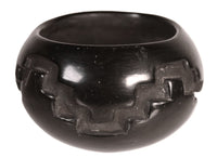Santa Clara Pueblo Black on Black Pottery By Agapita Tafoya