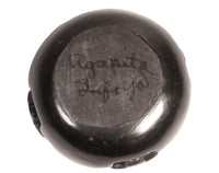 Santa Clara Pueblo Black on Black Pottery By Agapita Tafoya