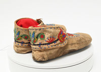Northern Plains Cree Beaded Moccasins