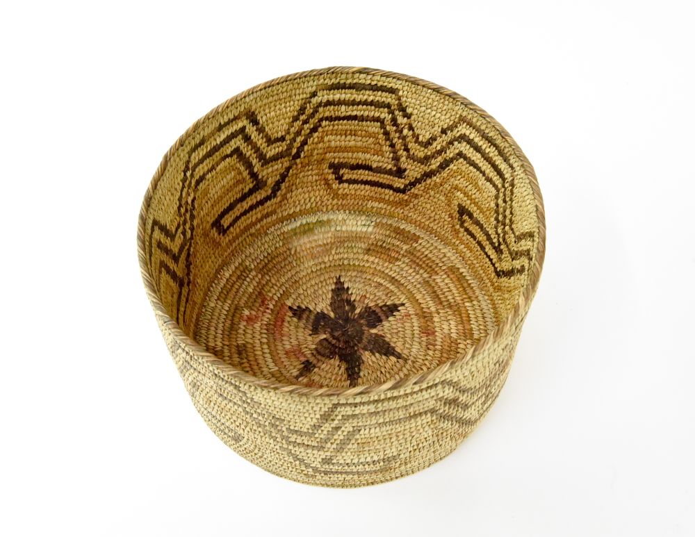 Large Antique Papago Indian basket