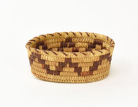 Papago Indian Basket with red yucca root