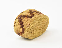 Papago Indian Basket with red yucca root