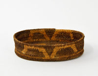Antique Quinault Raffia Basket