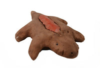 Antique Navajo Medicine Horned Toad Pottery Fetish
