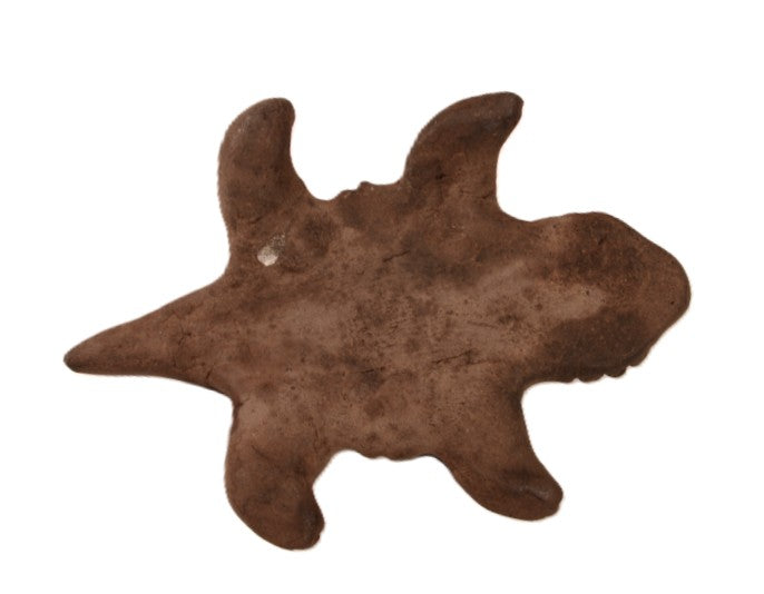 Antique Navajo Medicine Horned Toad Pottery Fetish